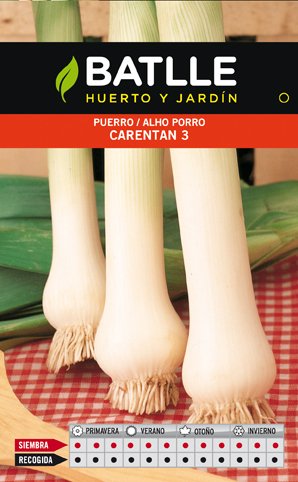 Puerro Carentan 3 Sobre