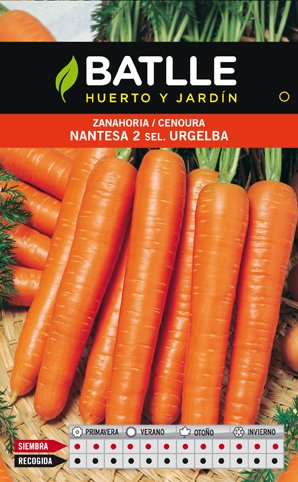 Zanahoria Nantesa 2-URGELBA Sobre