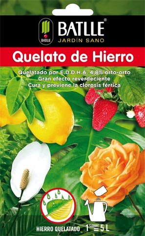 Fert.quelato Hierro para 1LT. Agua