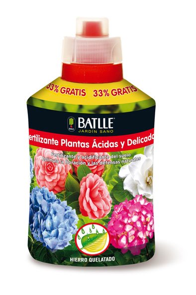 Fert.plantas Acidas y DELICAD.400ML