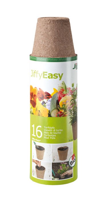 Jiffipot Redondo 8CM.-16 Unidades.