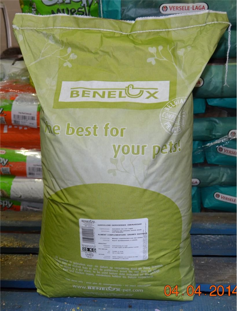 Semillas Salvajes 20 KG. Benelux