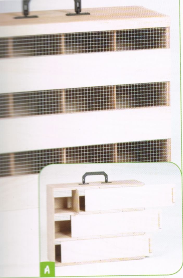 Transportin Madera 8 H.43X17X23CM.