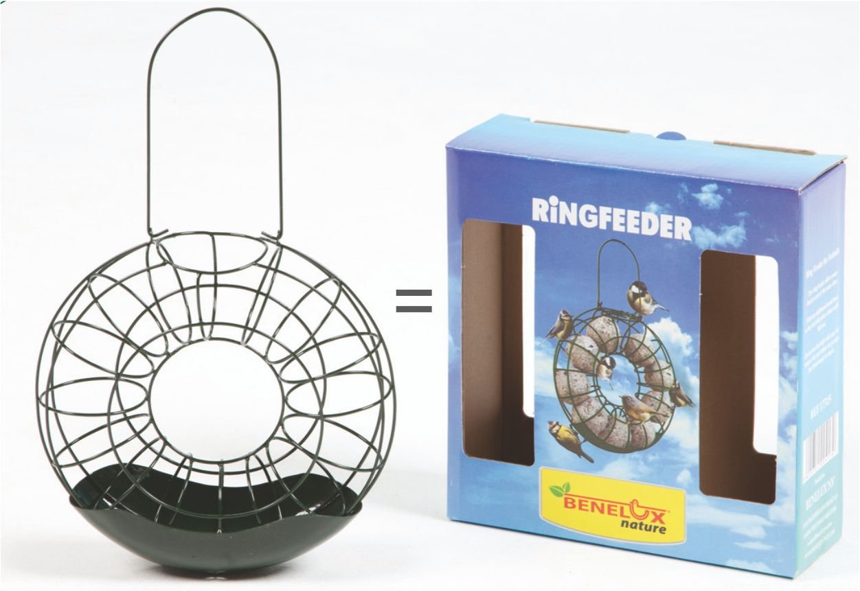 Comedero Pajaro Naturaleza 24CM.REDONDO