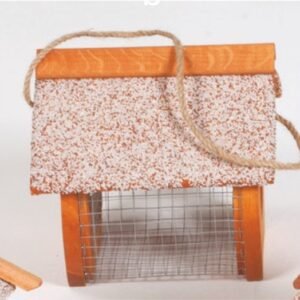 Casa Pajaros Naturaleza 24X24X24CM.H