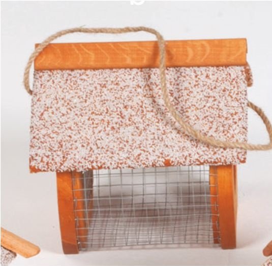 Casa Pajaros Naturaleza 24X24X24CM.H