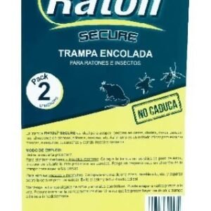 Raticida Ratoli Trampa Encolada 2 UDS.