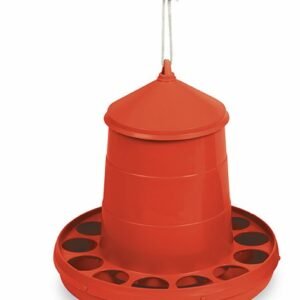 Tolva Plastico Ave 2 KG. Rojo