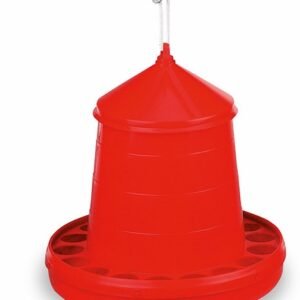 Tolva Plastico Ave 4 KG. Rojo