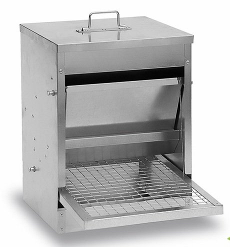 Tolva Aves Apertura Mecanica 20 KG.