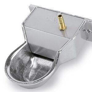 Bebedero Mini Aluminio Entrada Vertical