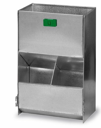 Tolva Conejo 2 Huecos Recta sin Tapa