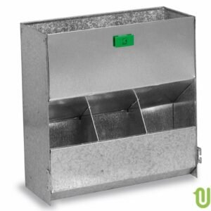 Tolva Conejo 3 Huecos Recta sin Tapa