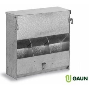 Tolva Conejo 3 Huecos Recta con Tapa