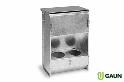 Tolva Perdices con Tapa 2 Huecos