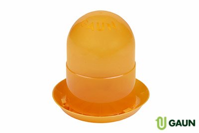 Comedero Pollitos 2 KG. Color Naranja