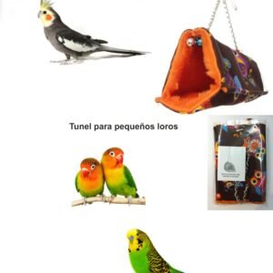 Tunel para Pequeños Loros. Estampado