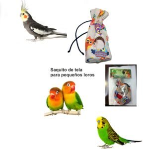 Saquito para Pequeños Loros de Tela