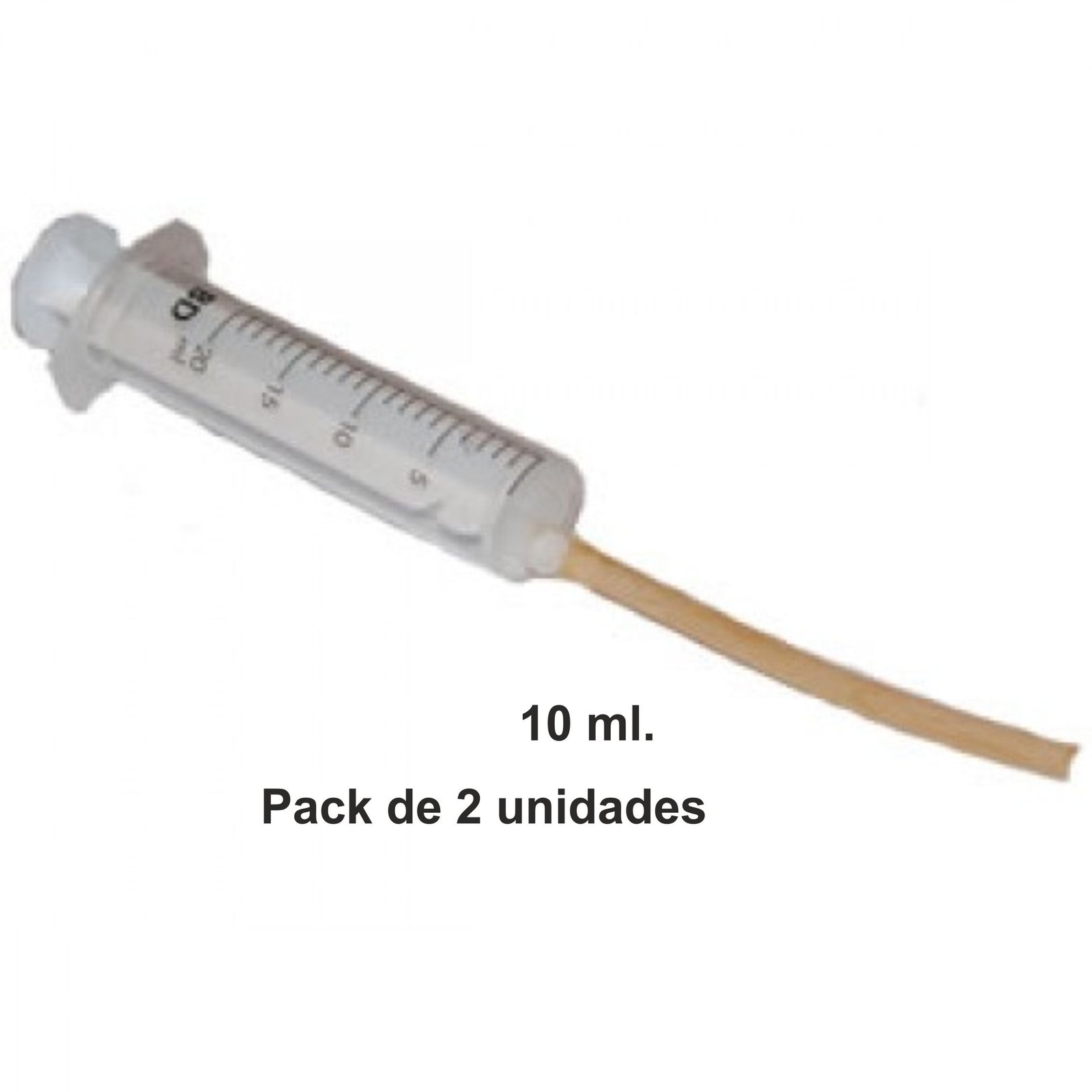 Jeringa para Embuchar + Sonda Pack 2 UDS.