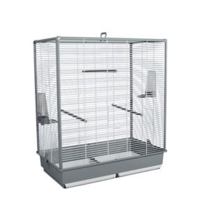 Jaula Pajaro 616 Blanca (70x40x79,5 Cm)