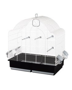 Jaula Pajaro 652 Blanca 58x36x57,5cm.