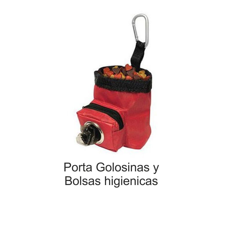 Porta Golosinas con Portabolsas Higienicas.