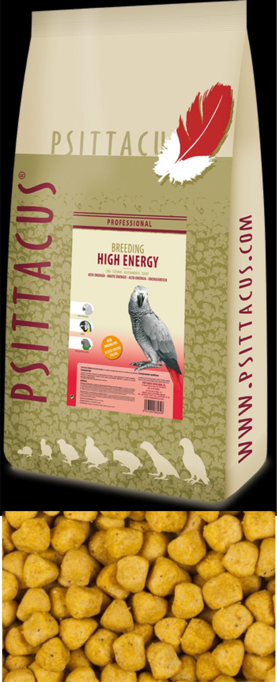 Psittacus Pienso Cria Alta Energia 12 KG.