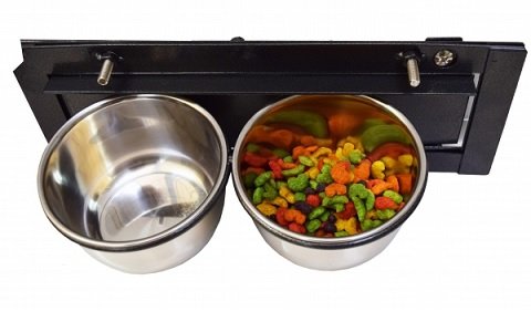 Sun Parrots Comedero Giratorio 2 Bols. 10,16CM.