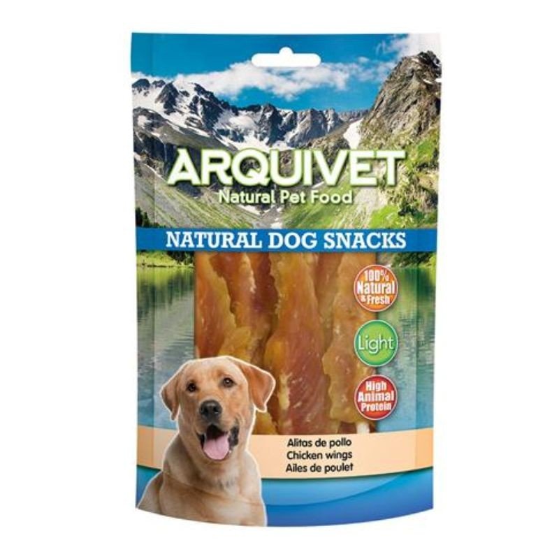 Snacks Alitas de Pollo 1kg. Arquivet