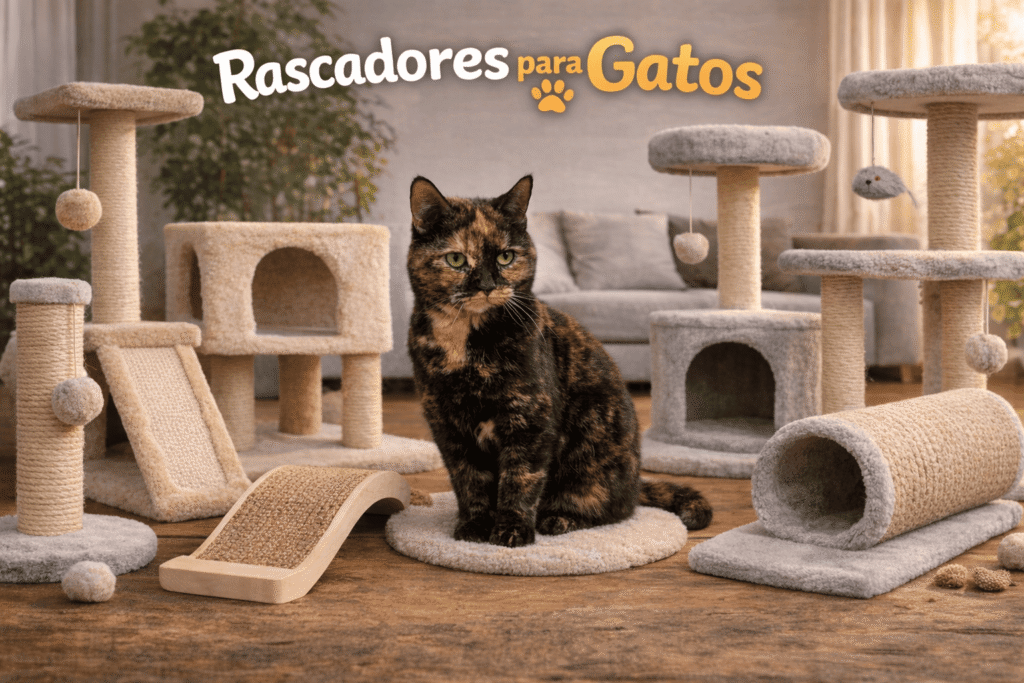 Rascadores para gatos
