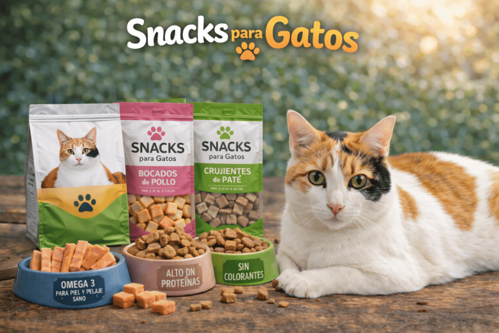 snacks para gatos
