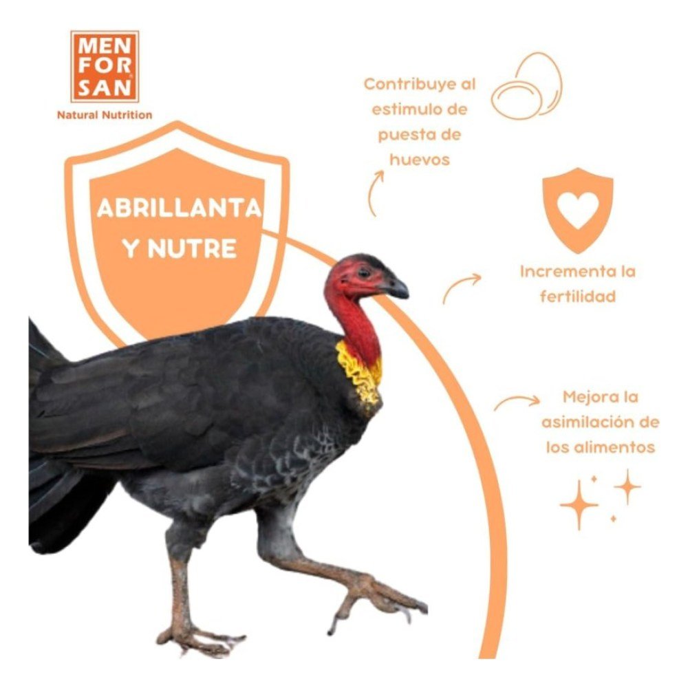 Alimento Complet Aves de Corral 500 ml Menforsan