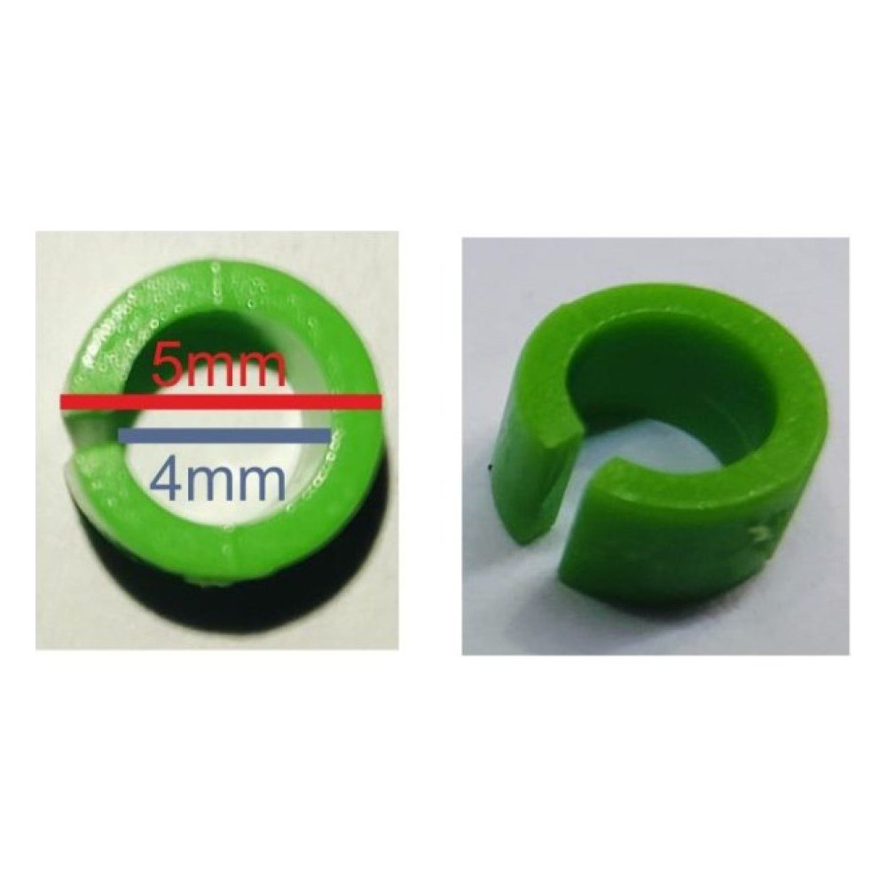 Anilla Plast. Agapornis 4 mm Numeradas 10 uds
