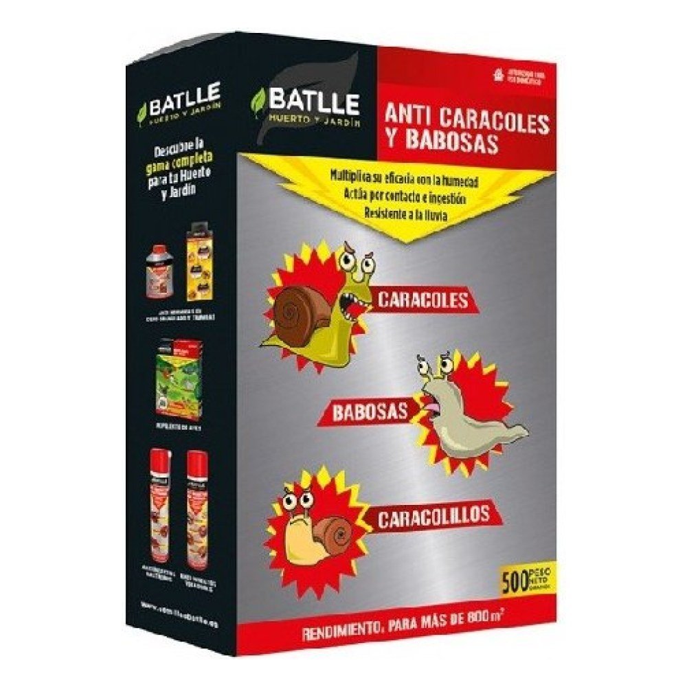 Anti Caracoles y Babosas 500 Gr