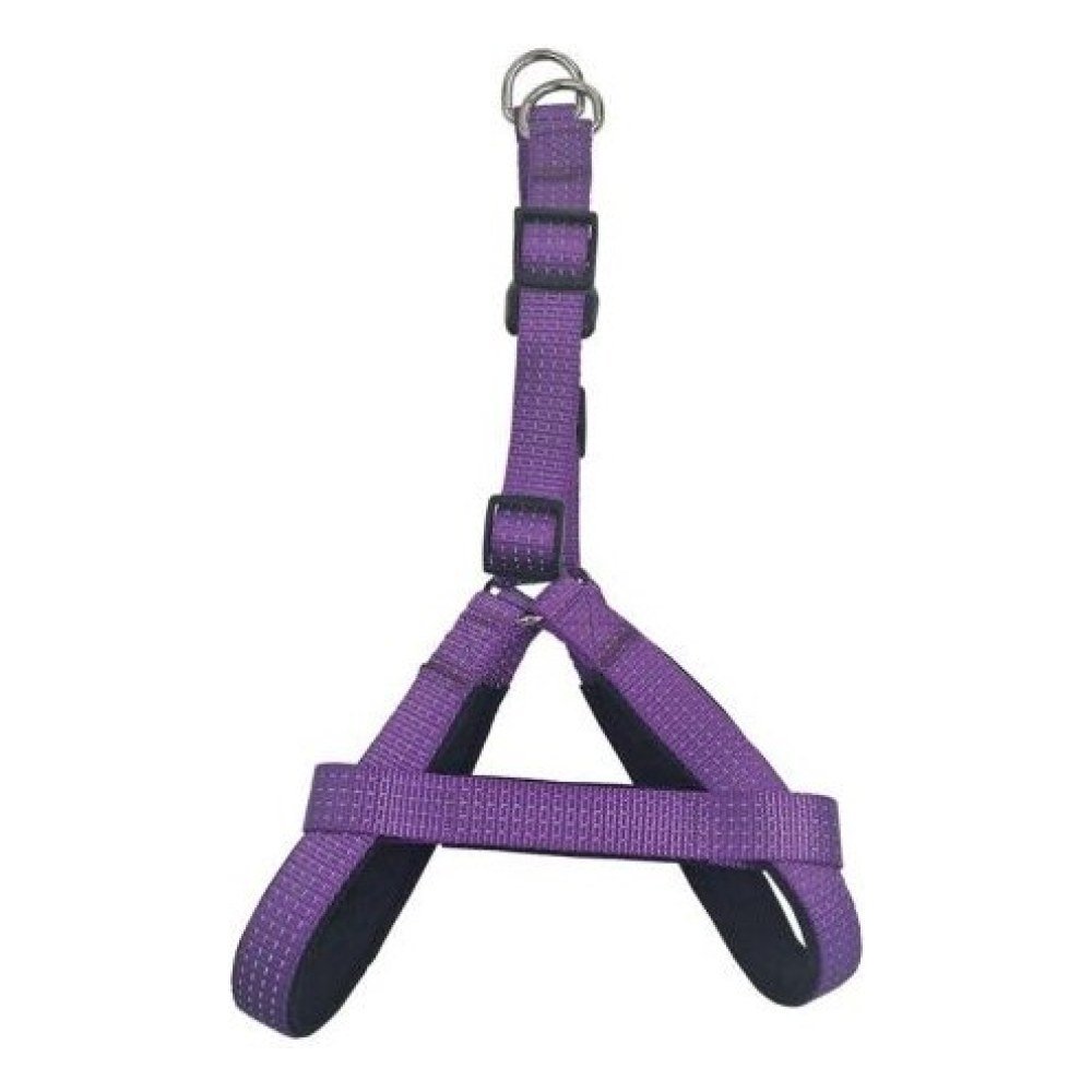Arnes Nylon Liso Morado 1.5 X 40-50 Cm