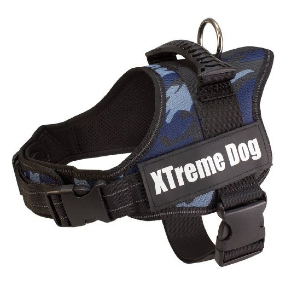 Arnes Xtreme Dog Camo Azul M (61-81cm)