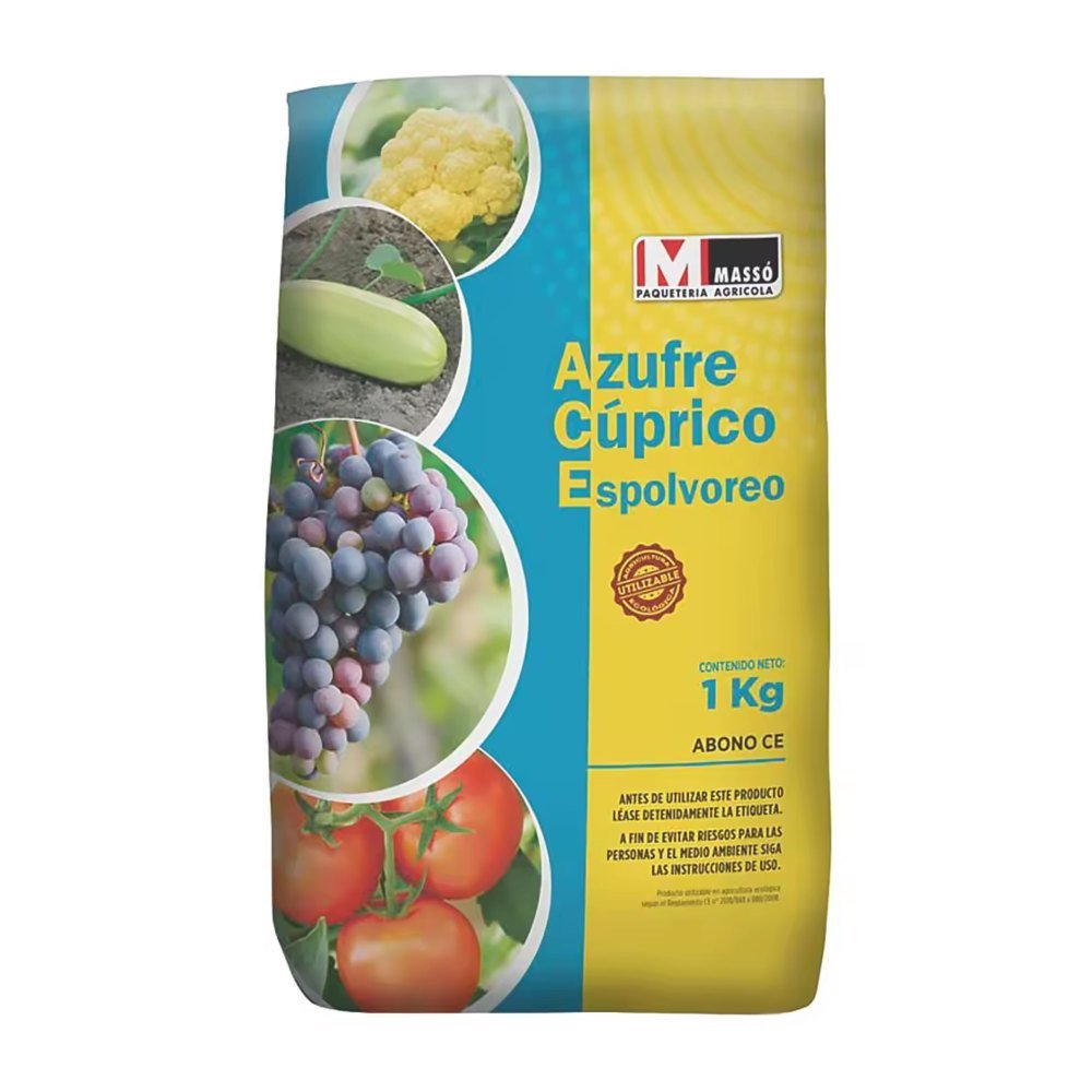 Azufre Cuprico Espolvoreo 1 Kg