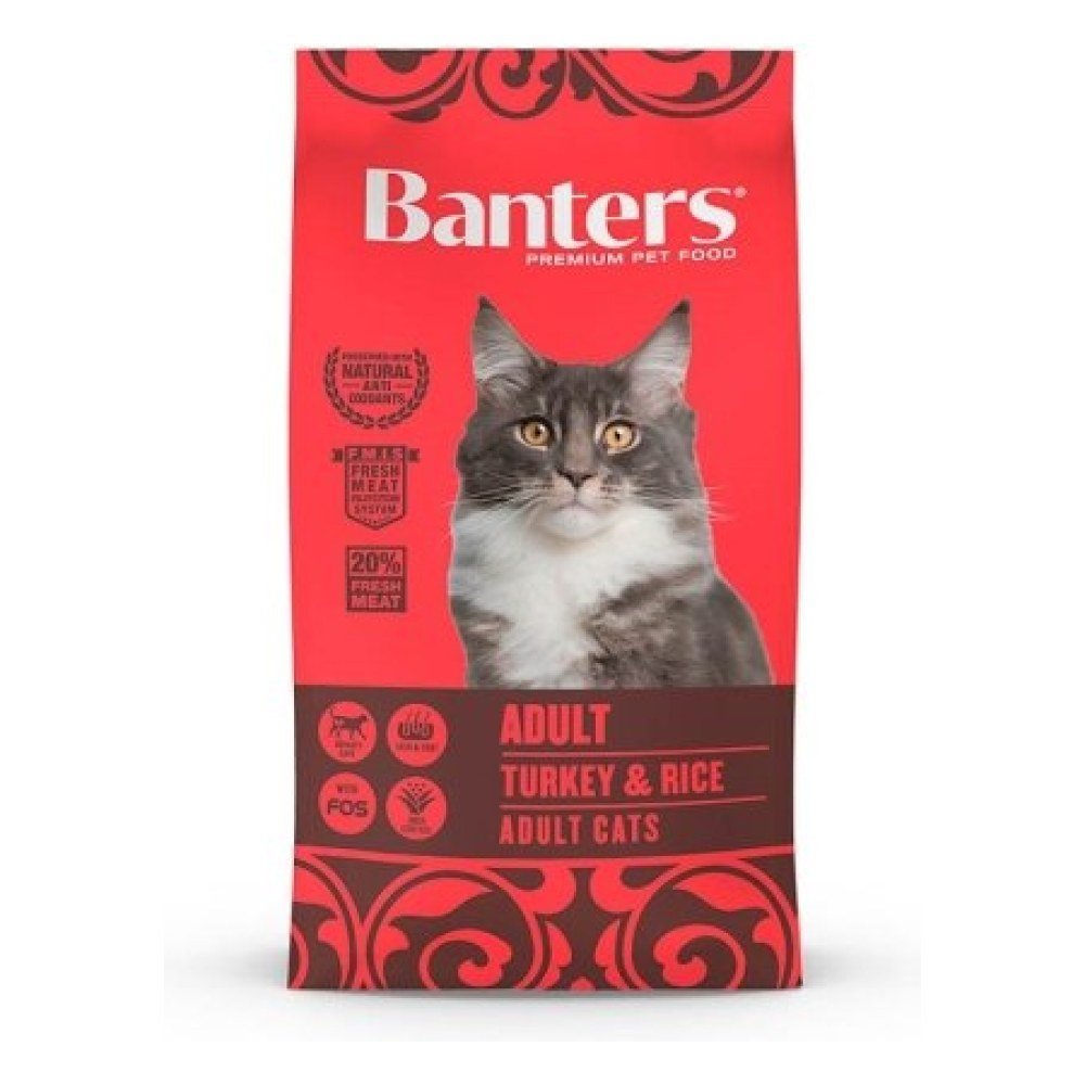 Banters Adult Cat Turkey&rice 2 Kg