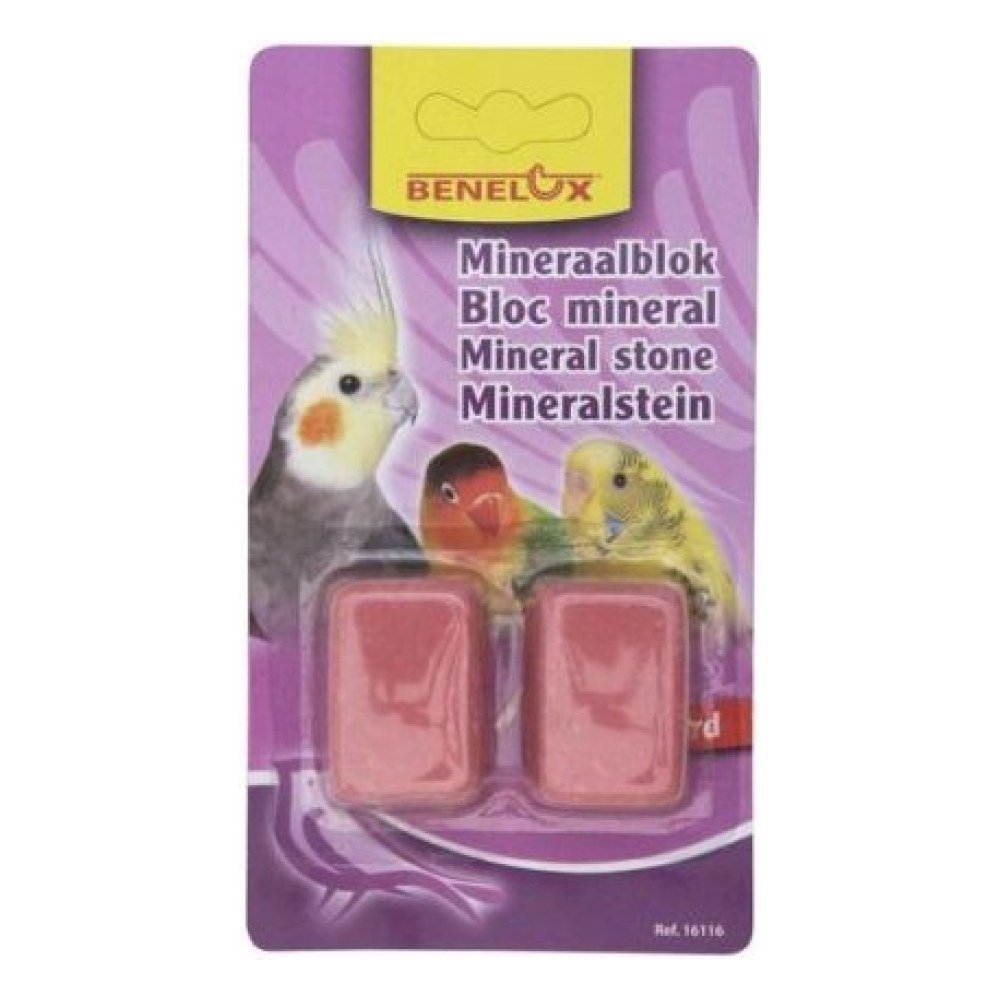 Bloque Mineral Ninfas 2 uds Benelux