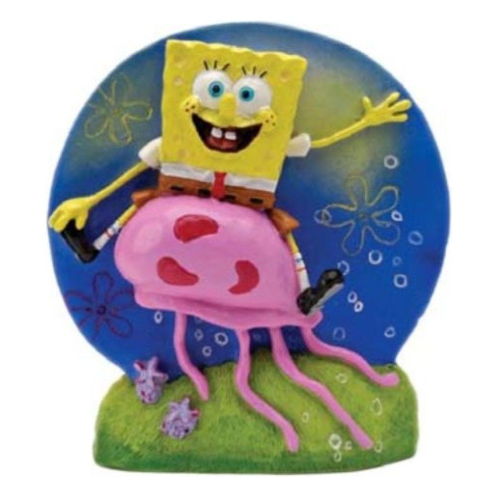 Bob Esponja Cabalga Medusa (7, 6CM)