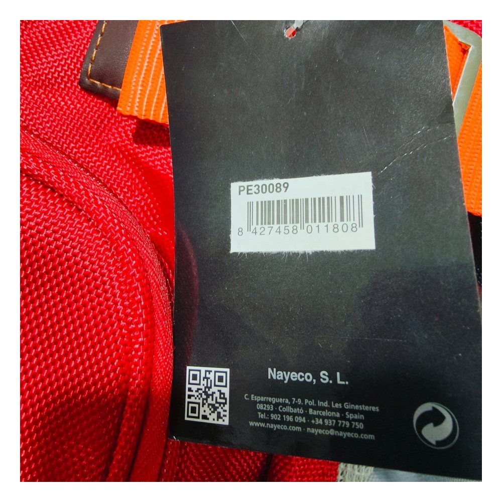 Bolso Transporte Canaima Rojo