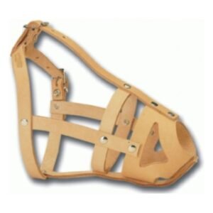 Bozal Cuero Fijo Mod. B Nº3 Marron