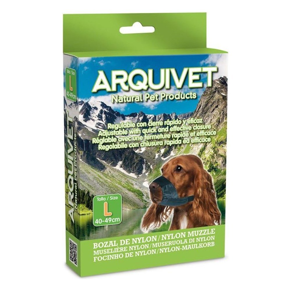 Bozal Nylon Talla L Cocker. Arquivet