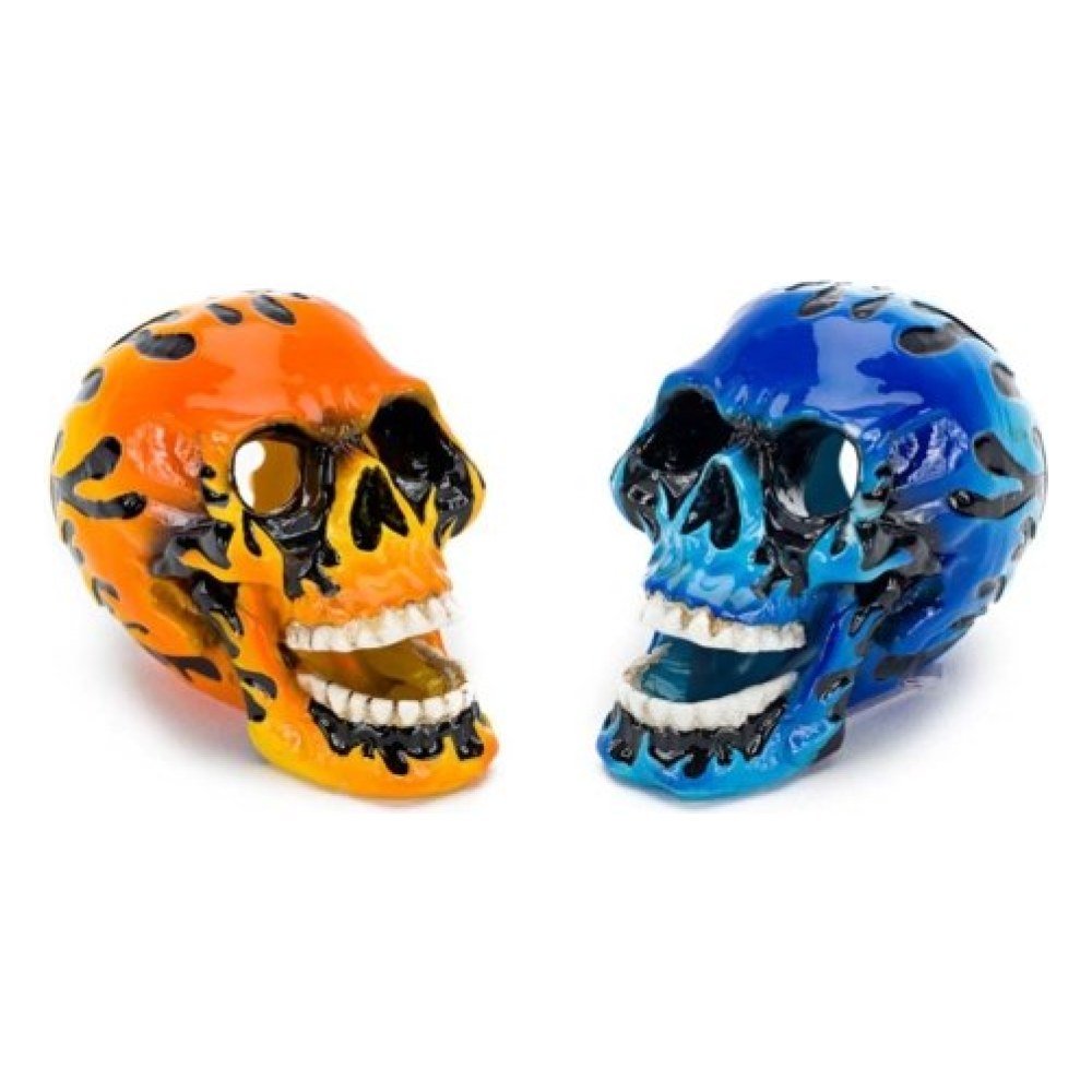 Calavera Mini Flame Skull ((3, 75X 6, 25X5 Cm.)