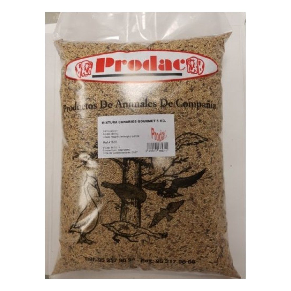 Canarios Gourmet Prodac 5 Kg