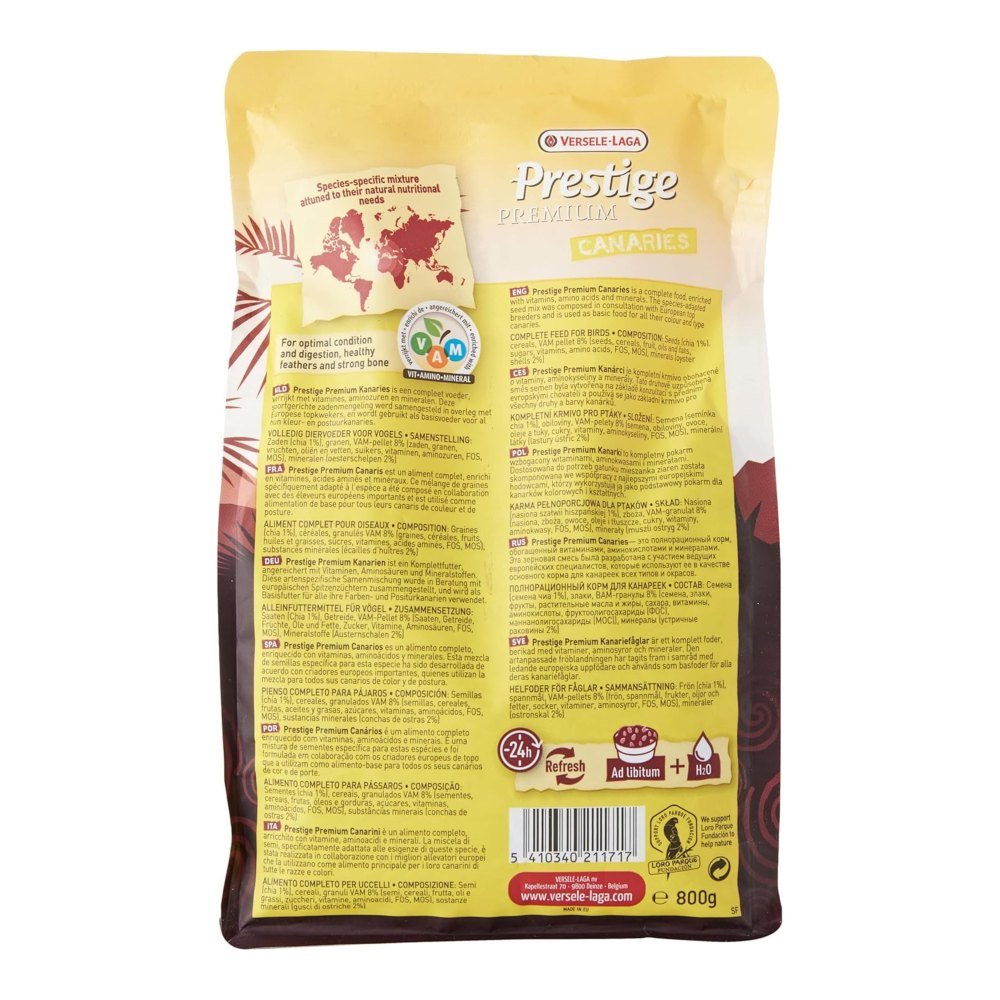 Canarios Prestige Premium 800 Gr