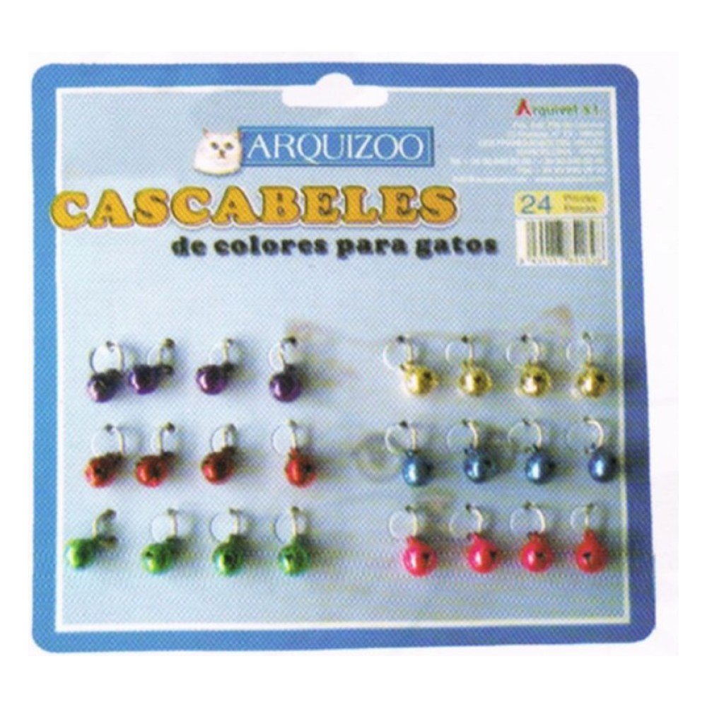 Cascabel Gato Colores 24 Uds. Arquizoo