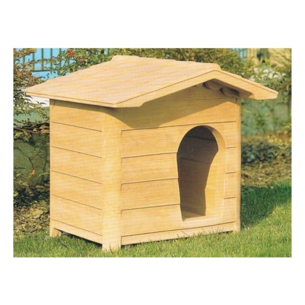 Caseta Perro House Resina Med