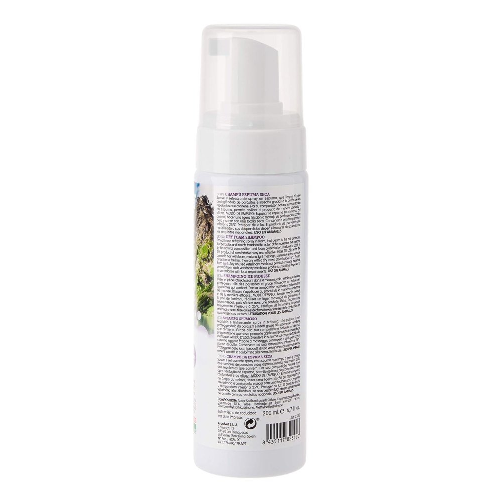 Champu Espuma Seca 200 ml Arquifresh