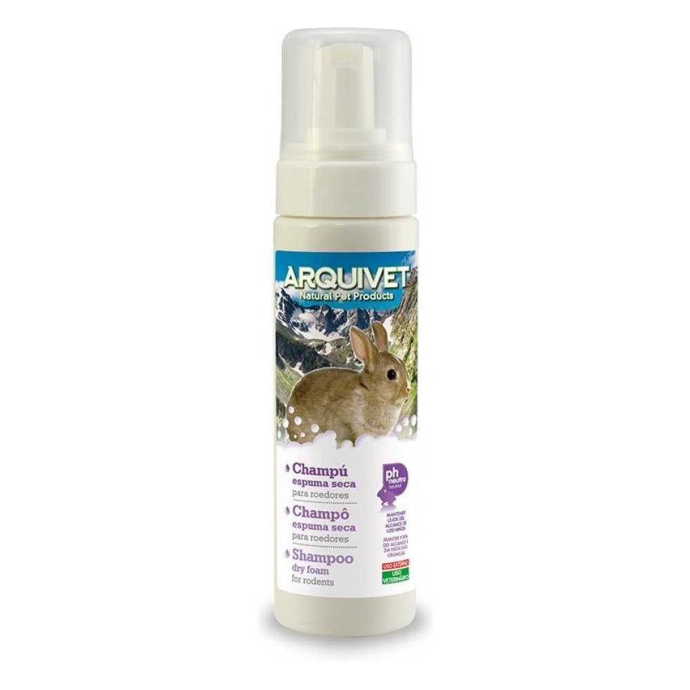 Champu Espuma Seca Roedores 200 Ml
